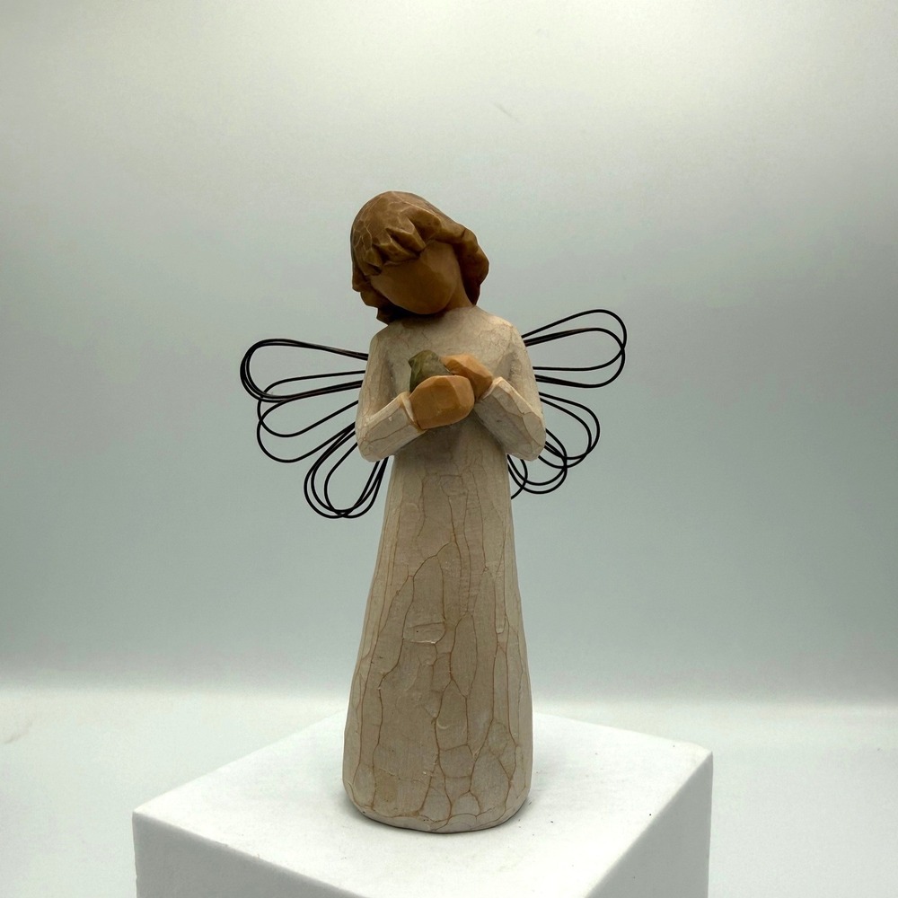 Willow Tree Angel of Healing Figurine Susan Lordi Demdaco 1999 Bird 5 Inch
